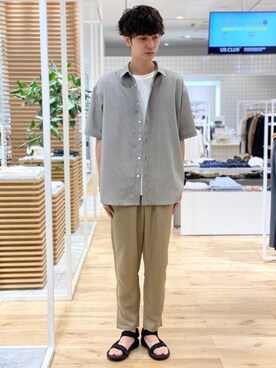 わたべさん（メンズ・181cm）の夏コーディネート