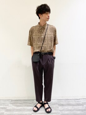 わたべさん(メンズ・181cm)の夏コーディネート