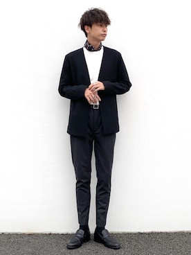 わたべさん（メンズ・181cm）の秋コーディネート