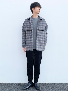 わたべさん（メンズ・181cm）の秋コーディネート