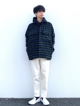 わたべさん（メンズ・181cm）の秋コーディネート