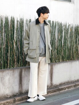 わたべさん(メンズ・181cm)の冬コーディネート