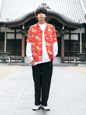 わたべさん（メンズ・181cm）の春コーディネート