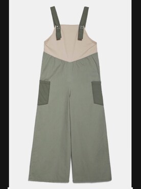 「ZARA（ザラ）のアイテム（サロペット/オーバーオール）」を使った、ガッチンムッチンさん（レディース・158cm）の春コーディネート