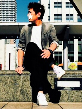 イーサン・ハントさん（メンズ・181cm）の春コーディネート