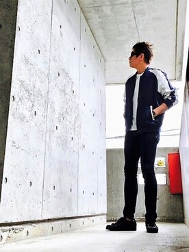 イーサン・ハントさん（メンズ・181cm）の秋コーディネート