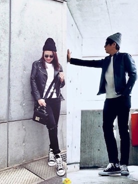 イーサン・ハントさん（メンズ・181cm）の冬コーディネート