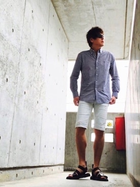 イーサン・ハントさん（メンズ・181cm）の夏コーディネート