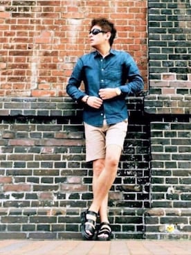 イーサン・ハントさん(メンズ・181cm)の夏コーディネート