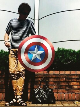 イーサン・ハントさん（メンズ・180cm）の夏コーディネート