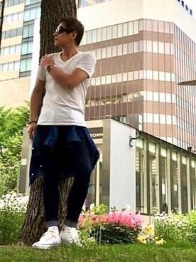 イーサン・ハントさん（メンズ・181cm）の夏コーディネート