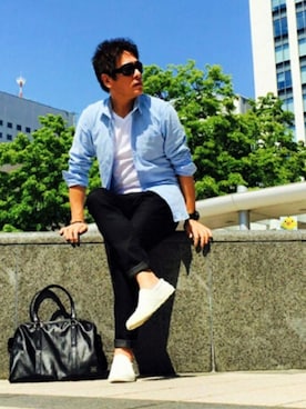 イーサン・ハントさん（メンズ・181cm）の夏コーディネート