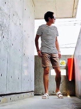 イーサン・ハントさん（メンズ・181cm）の夏コーディネート