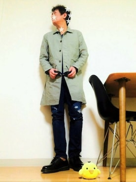 イーサン・ハントさん（メンズ・181cm）の春コーディネート