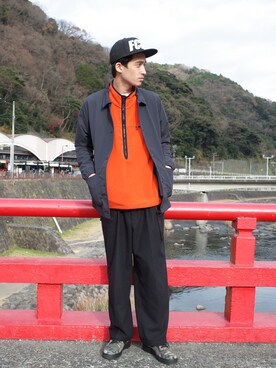 「NIKE ACG（ナイキエィシージー）のアイテム（ジャケット/アウター）」を使った、kaioさん（メンズ・180cm）の冬コーディネート