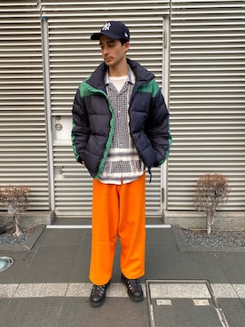 「rotol」｜「アイテム（ジャケット/アウター）」を使った、kaioさん（メンズ・180cm）の冬コーディネート