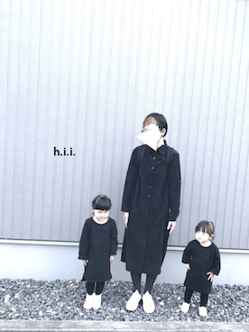 「タッセル」｜「アイテム（ジャケット/アウター）」を使った、ihiさん（キッズ・100cm）の春コーディネート