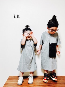 ihiさん（キッズ・100cm）の夏コーディネート