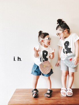 ihiさん（キッズ・100cm）の夏コーディネート