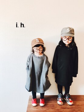 ihiさん（キッズ・100cm）の秋コーディネート