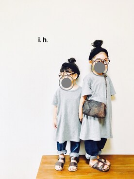 ihiさん(キッズ・100cm)の夏コーディネート