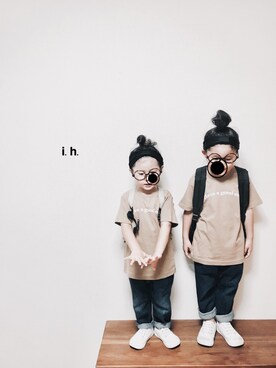 ihiさん（キッズ・100cm）の秋コーディネート