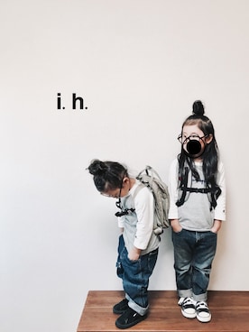 ihiさん（キッズ・100cm）の秋コーディネート