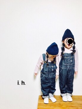 ihiさん（キッズ・100cm）の春コーディネート