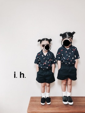 ihiさん（キッズ・100cm）の秋コーディネート
