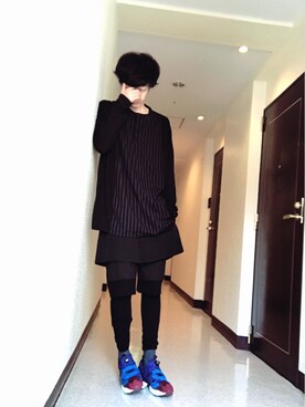 安田貴広さん（メンズ・173cm）の春コーディネート