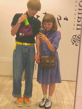 「セリーヌ」｜「アイテム（その他シューズ）」を使った、るるこさん（レディース・148cm）の秋コーディネート