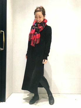 sakiさん（レディース・155cm）の冬コーディネート