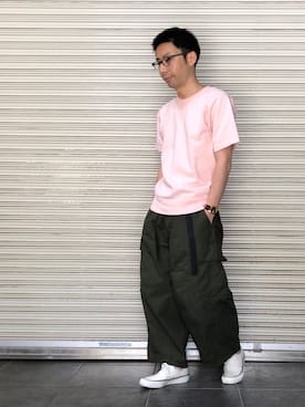 「SPELLBOUND（スペルバウンド）のアイテム」を使った、D_MALL 京都さん（メンズ・165cm）の春コーディネート