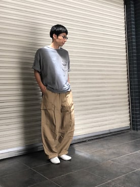 「SPELLBOUND（スペルバウンド）のアイテム」を使った、D_MALL 京都さん（メンズ・165cm）の夏コーディネート