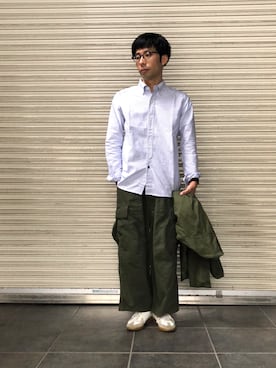 「SPELLBOUND（スペルバウンド）のアイテム」を使った、D_MALL 京都さん（メンズ・165cm）の秋コーディネート