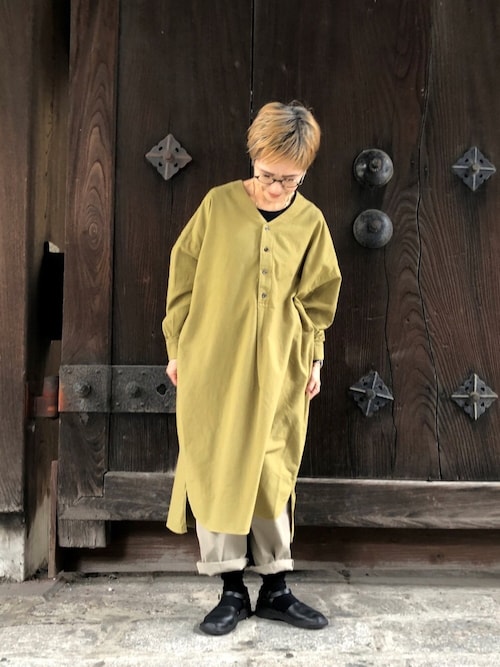 D Mall 京都店d Mall 京都さんのシャツワンピースを使ったコーディネート Zozotown