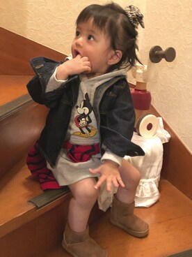 maiさん(キッズ・80cm)の秋コーディネート