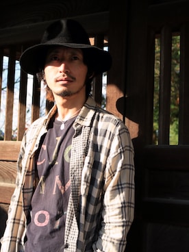 齋間充さん(メンズ・167cm)の春コーディネート