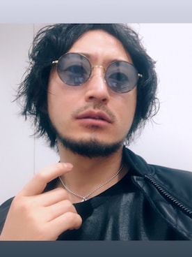 「ラッドミュージシャン」｜「アイテム（MA-1）」を使った、齋間充さん（メンズ・167cm）の冬コーディネート
