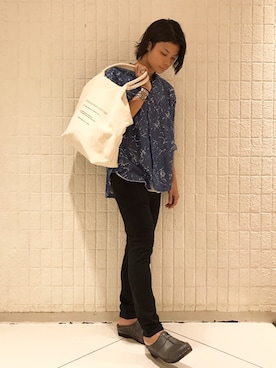 鈴木隆文さん（メンズ・178cm）の夏コーディネート