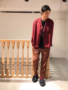 鈴木隆文さんのコーディネート