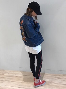 「B'2nd（ビーセカンド）のアイテム（ジャケット/アウター）」を使った、ayaさん（レディース・161cm）の冬コーディネート