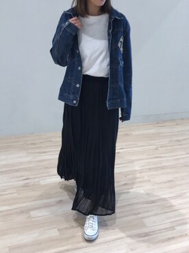 「B'2nd（ビーセカンド）のアイテム（ジャケット/アウター）」を使った、ayaさん（レディース・161cm）の冬コーディネート