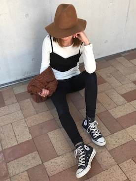 ayaさん（レディース・161cm）の春コーディネート