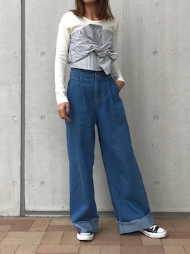 ayaさん（レディース・161cm）の春コーディネート