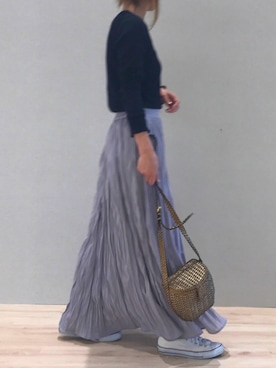 「copine（コピン）のアイテム」を使った、ayaさん（レディース・161cm）の春コーディネート