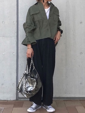 ayaさん（レディース・161cm）の秋コーディネート