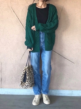 ayaさん（レディース・161cm）の冬コーディネート