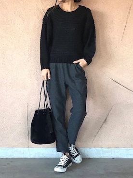 「オトナカジュアル」｜ayaさん（レディース・161cm）の冬コーディネート