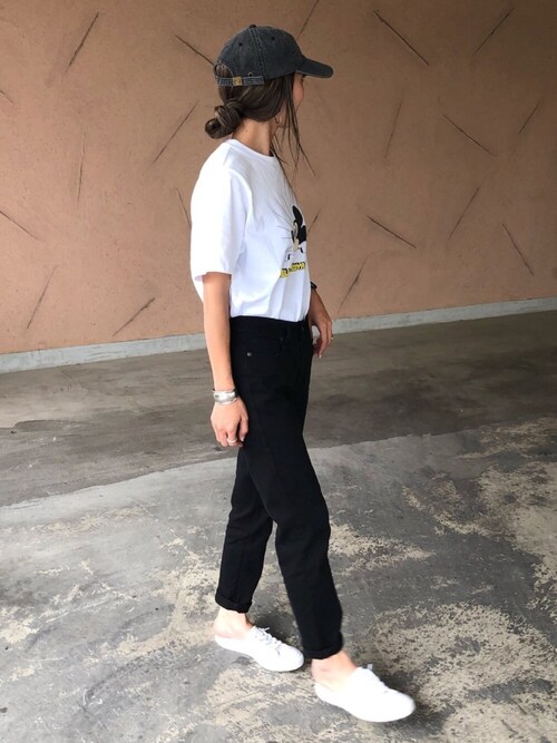 Aya Copine ユニクロのtシャツ カットソーを使ったコーディネート Wear